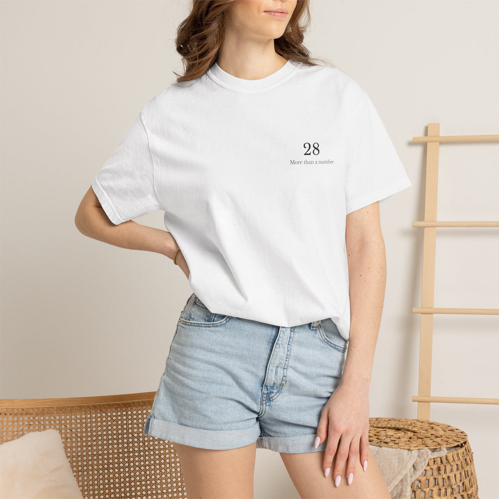 '28' T-Shirt - Heavyweight