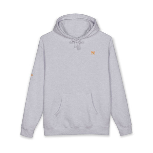 '28' Hoodie - White Comfort Pullover