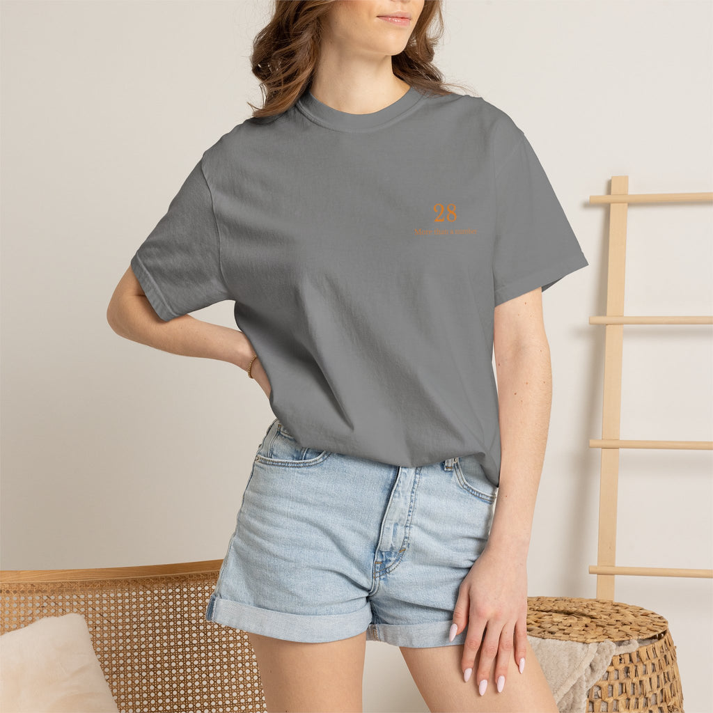 '28' T-Shirt - Heavyweight