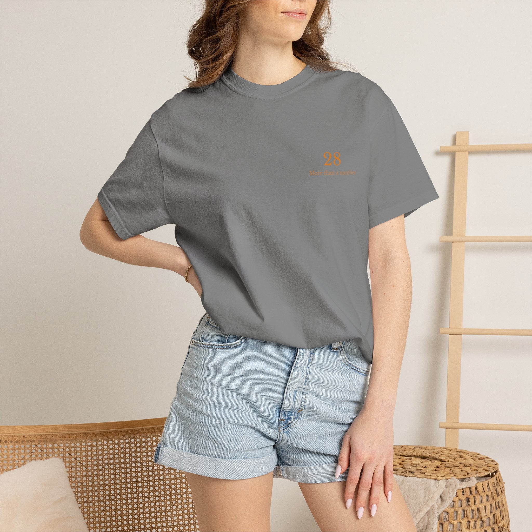 '28' T-Shirt - Heavyweight