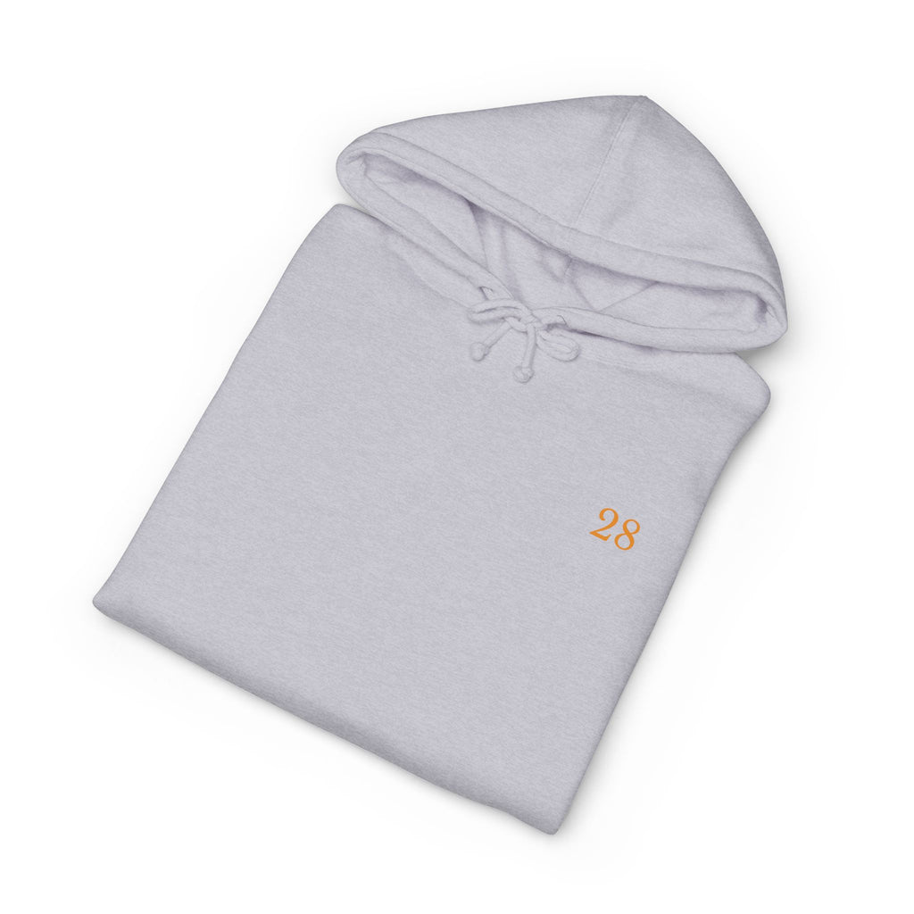 '28' Hoodie - White Comfort Pullover