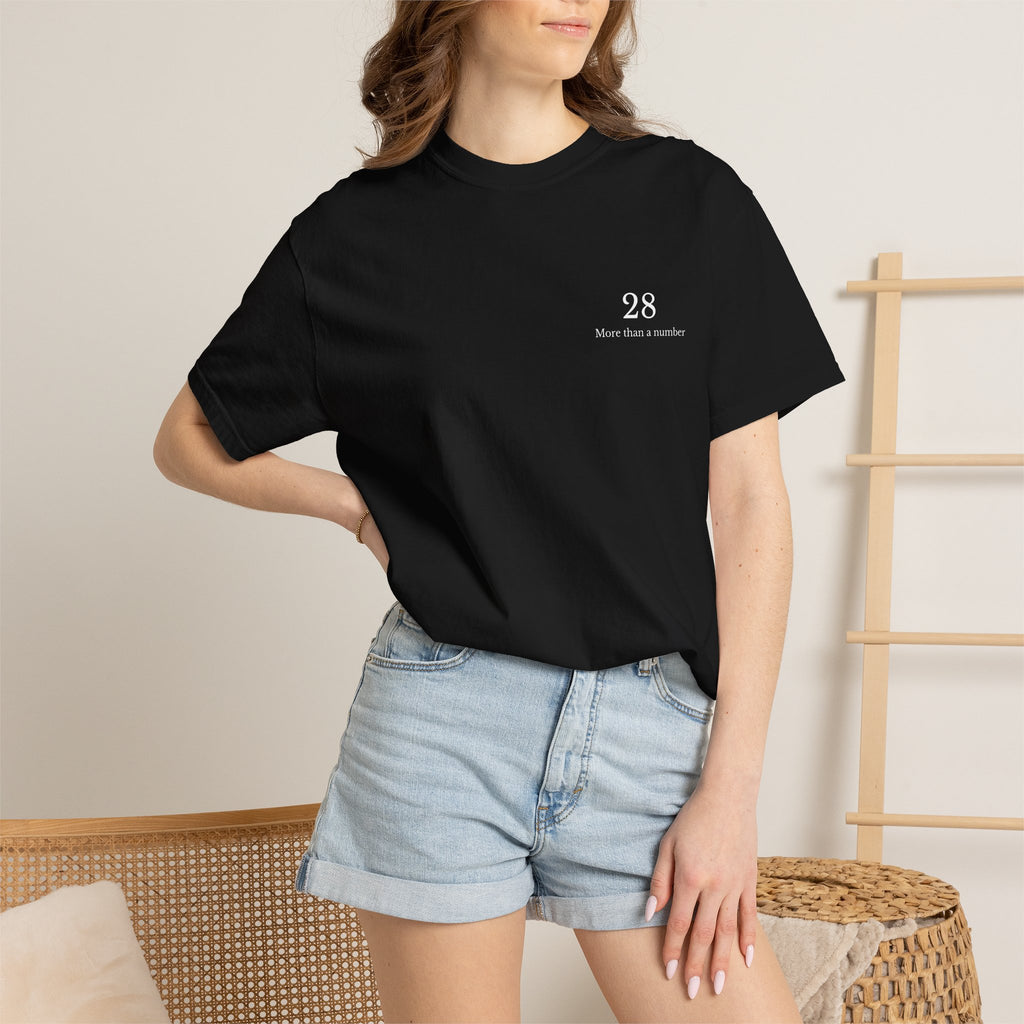 '28' T-Shirt - Heavyweight