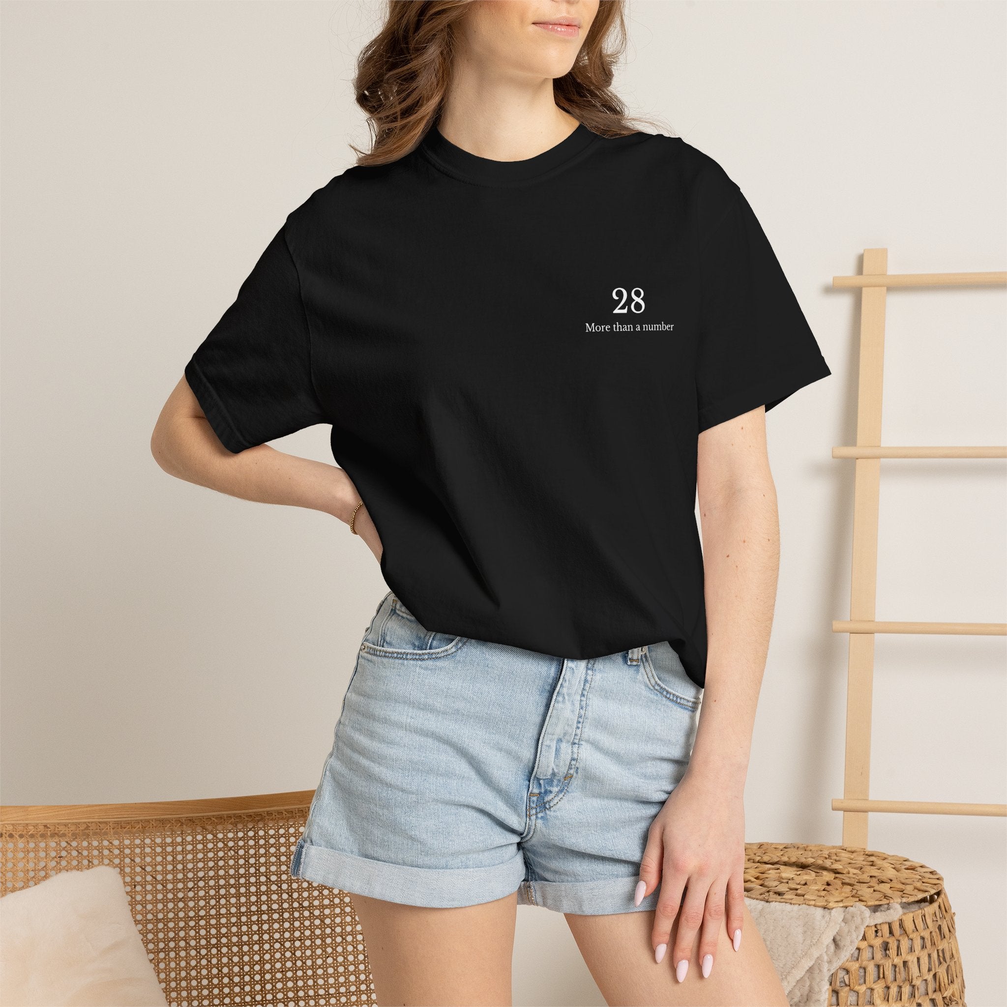 '28' T-Shirt - Heavyweight