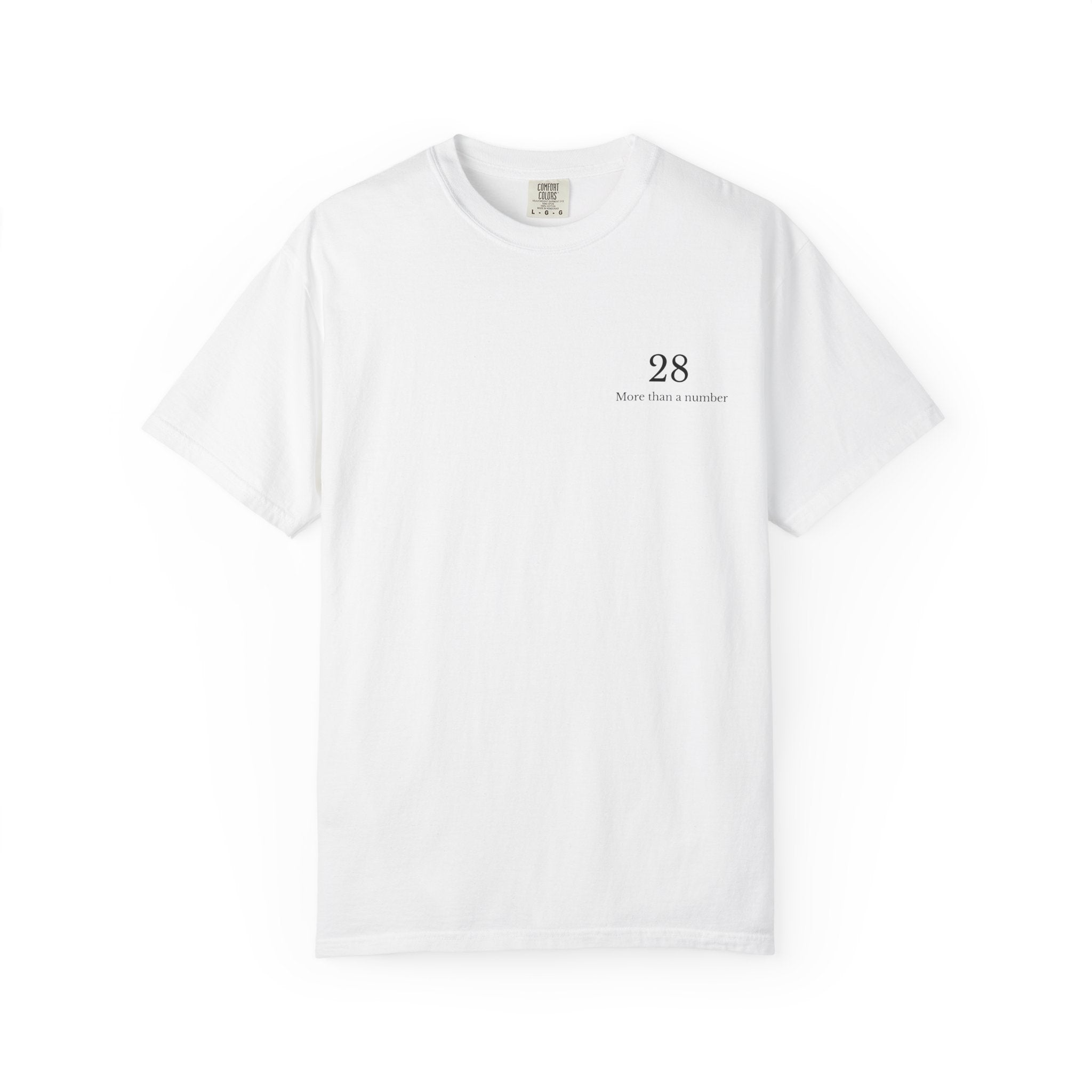 '28' T-Shirt - Heavyweight